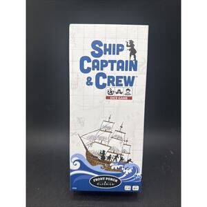 Ship, Captain & Crew Dice Game Front Porch Classics
